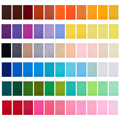 66Pcs Non Woven Fabric DIY-TAC0016-67B-1