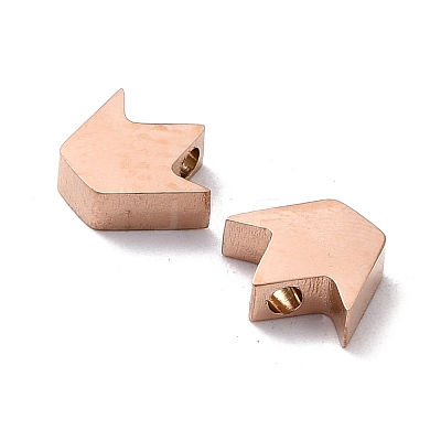 Ion Plating(IP) 304 Stainless Steel Charms STAS-F271-14RG-1