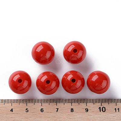 Opaque Acrylic Beads X-MACR-S370-C16mm-A14-1