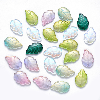 Glass Pendants GLAA-YW0003-35-1