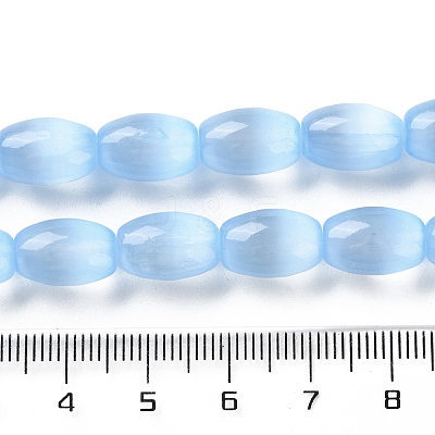 Macaron Color Natural Selenite Beads Strands X1-G-B102-A01-07-1