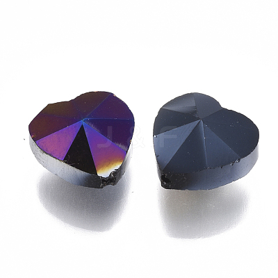 Electroplate Glass Beads X-EGLA-Q117-01-1