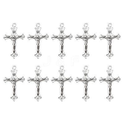 10Pcs Zinc Tibetan Style Alloy Pendants FIND-YW0002-11-1