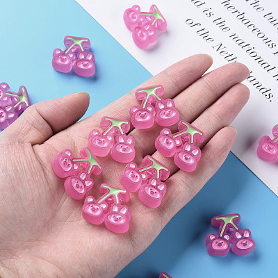 Transparent Acrylic Beads X-MACR-S374-04B-02-1