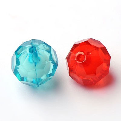 Transparent Acrylic Beads TACR-S113-15mm-M-1