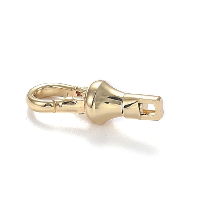 Brass Lobster Claw Clasps ZIRC-F120-015G-1