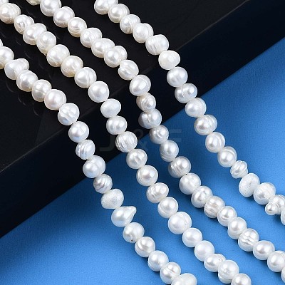 Natural Cultured Freshwater Pearl Beads Strands PEAR-N013-04A-1