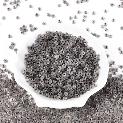 6/0 Transparent Inside Colours Glass Seed Beads SEED-N008-08B-1