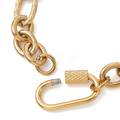 304 Stainless Steel Singapore Chains Bracelets for Women BJEW-JB14064-1