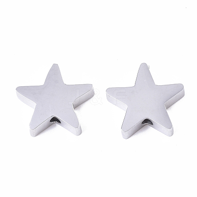 Tarnish Resistant 304 Stainless Steel Beads STAS-S079-184C-P-1