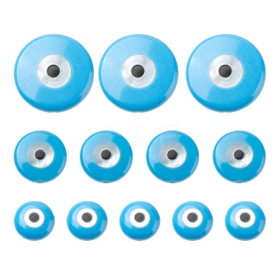 12Pcs 3 Style Synthetic Turquoise Beads G-LS0001-72-1