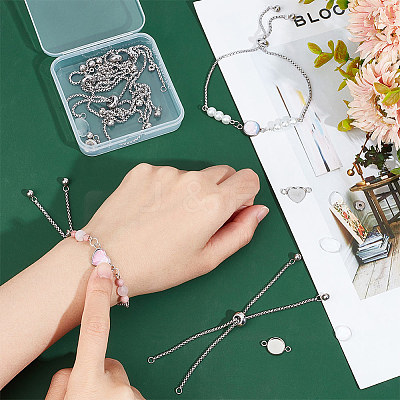 DIY Blank Link Bracelet Making Kit DIY-UN0005-26-1
