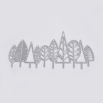 Carbon Steel Cutting Dies Stencils X-DIY-L024-34-1