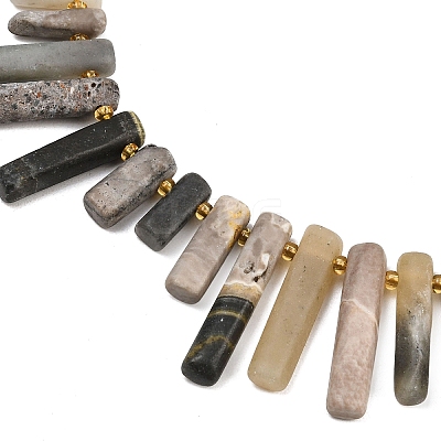 Natural Bumblebee Jasper  Beads Strands G-F829-A04-01-1