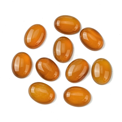 Natural Red Agate Cabochons G-L601-03B-03-1