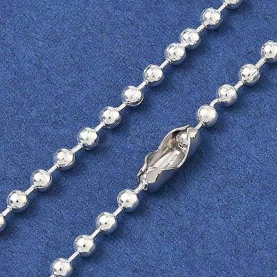 Iron Ball Chains Necklace Making NJEW-PH01403-1