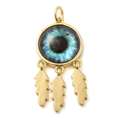 Real 18K Gold Plated Brass Pendants KK-A198-02G-03-1