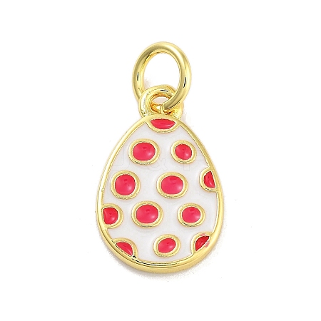 Rack Plating Brass Enamel Charms KK-M293-34G-02-1