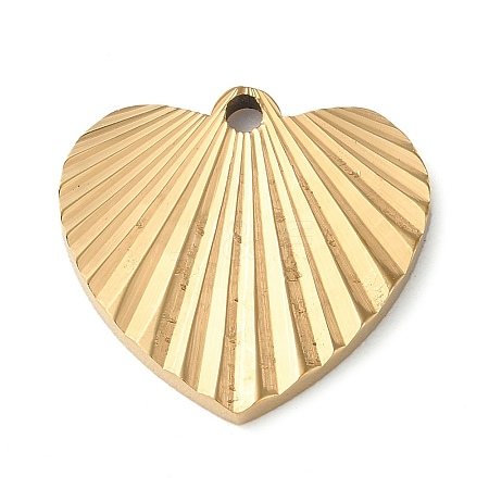 Ion Plating(IP) 304 Stainless Steel Pendants STAS-D025-01G-01-1