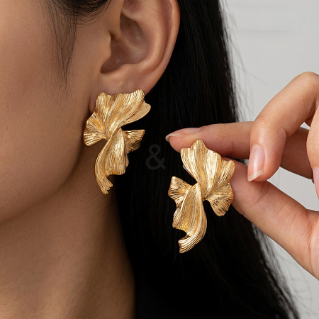 Alloy Stud Earrings for Women WG3F908-01-1