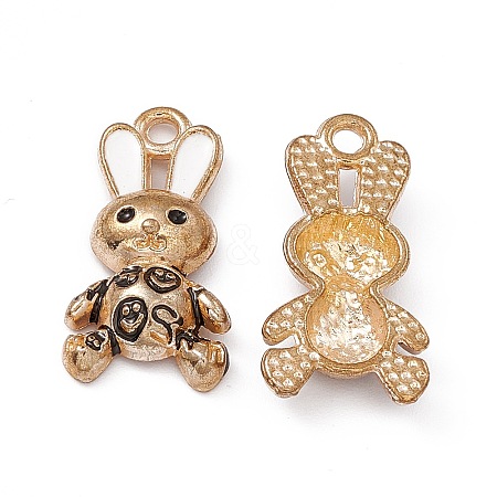 Alloy Enamel Pendants ENAM-C006-06G-05-1