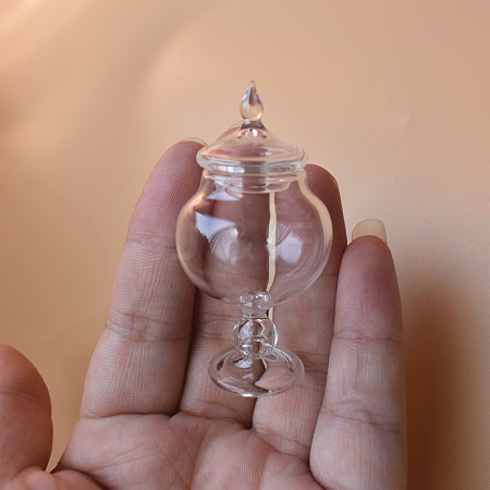 Mini Glass Goblet with Lid BOTT-PW0001-245-1