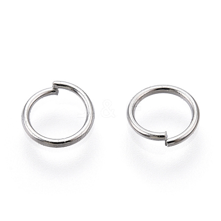 Iron Open Jump Ring IFIN-T019-6mm-P-1