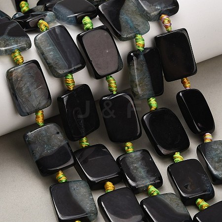 Natural Agate Beads Strands G-A321-A01-01B-1