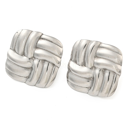 Non-Tarnish 304 Stainless Steel Ear Stud Earrings for Women EJEW-P291-10P-1