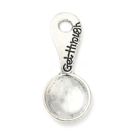 Tibetan Style Alloy Pendants FIND-B050-25AS-02-1