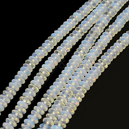 Rondelle Opalite Bead Strands X-G-Q447-22-1