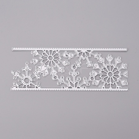 Snowflake Frame Carbon Steel Cutting Dies Stencils DIY-F050-16-1