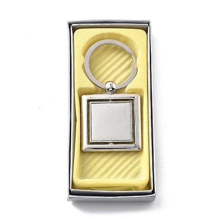 Zinc Alloy Rotating Keychain Clasps FIND-G088-01D-1