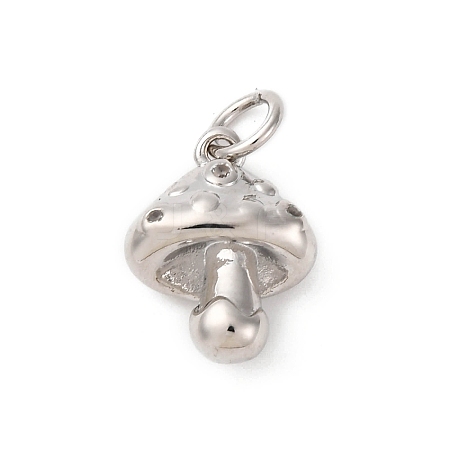 Brass Pave Cubic Zirconia Charms KK-Q098-24P-1