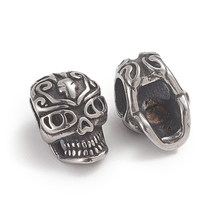 Halloween 304 Stainless Steel Beads STAS-F237-19AS-1