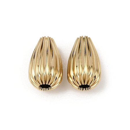 Textured 304 Stainless Steel Beads STAS-I358-11G-02-1