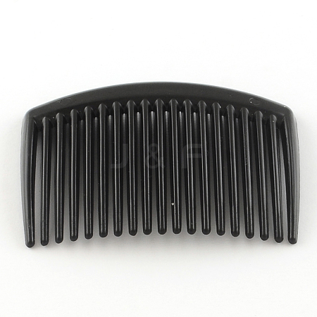 Hair Accessories Plastic Hair Comb Findings OHAR-S185-02-1