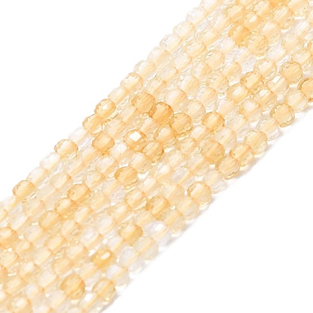 Natural Citrine Beads Strands G-P457-B01-05-1