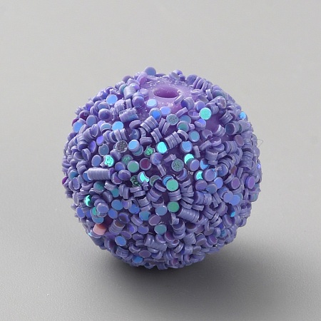 Opaque Acrylic Glitter Beads LS-FIND-CJC0010-111A-14-1