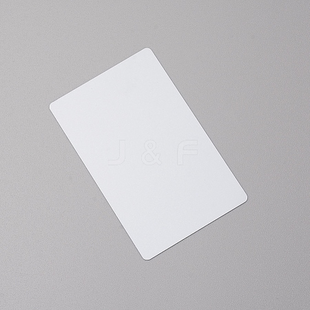 Aluminum Blank Thermal Transfer Business Cards DIY-WH0225-47-1