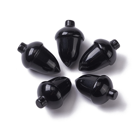 Natural Black Obsidian Beads G-F711-31-1