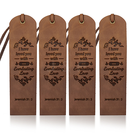 Cowhide Leather Labels AJEW-WH0386-0043-1