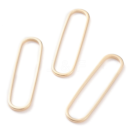 Brass Linking Rings KK-Y003-04F-G-1