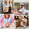 Kraft Paper Star Printed Bags with Handles ABAG-WH20013-08A-4