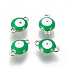 304 Stainless Steel Enamel Links connectors LS-STAS-F206-02P-B01-1