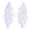Transparent Acrylic Pendants X-OACR-T003-47-6