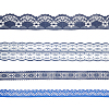 4 Styles Polyester Lace Trim OCOR-GF0005-25A-6