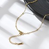 201 Stainless Steel Satellite Chain Necklace for Men Women NJEW-P268-A22-2X5-1