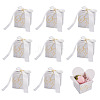 10Pcs Square Folding Candy Boxes CON-TA0001-12-1