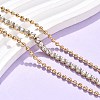 304 Stainless Steel Multi-strand Bracelets BJEW-C103-06G-3